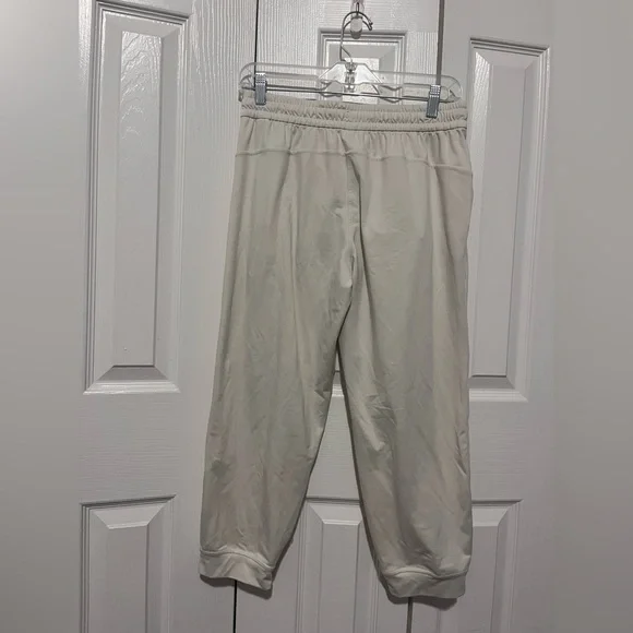 Lululemon Soft Jersey Classic-Fit Mid-Rise Cropped Jogger Heathered Bone Size 6 - Picture 6 of 7